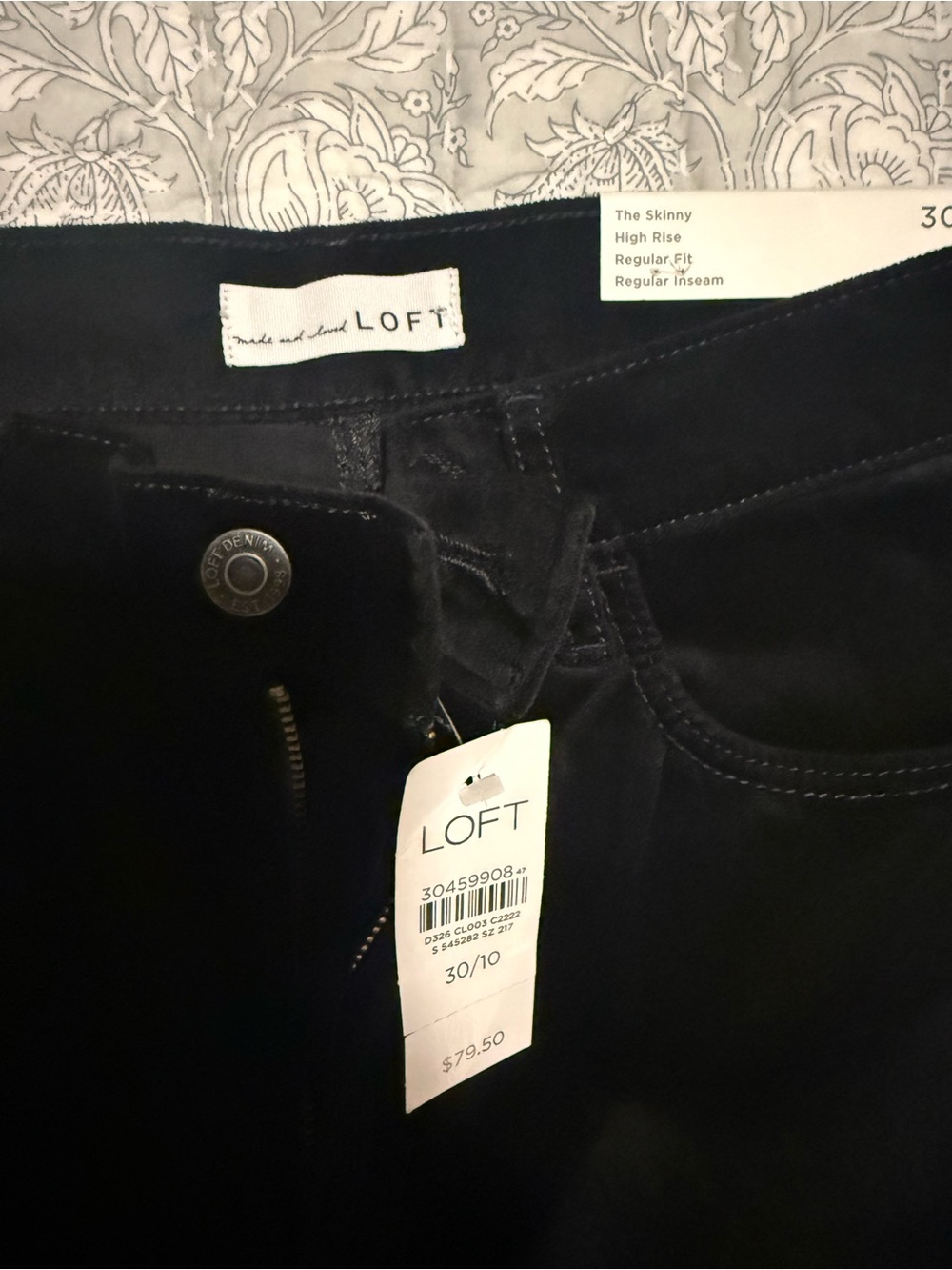 LOFT Skinny High-Rise Women's Jeans in Black